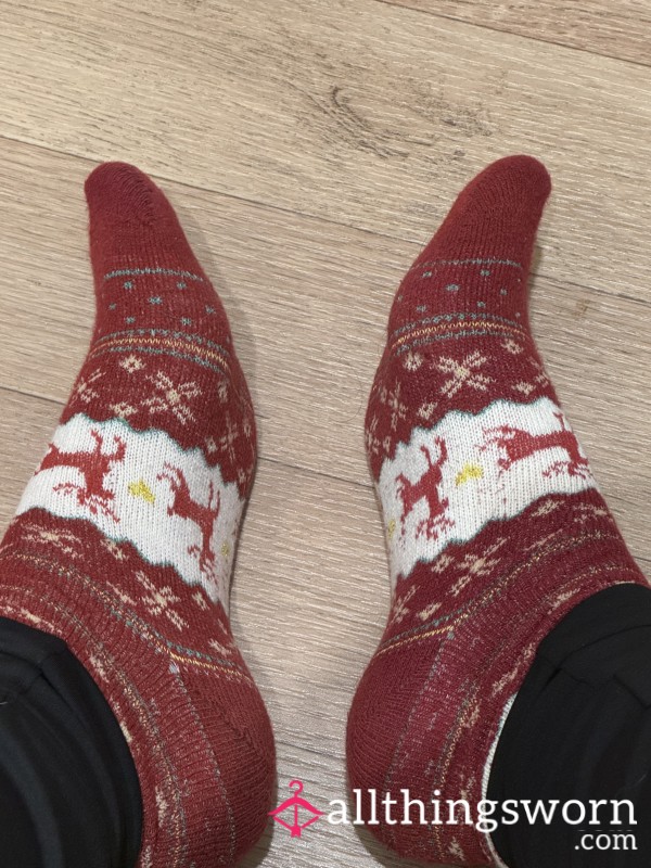 Smelly Festive Socks 🦌❄️