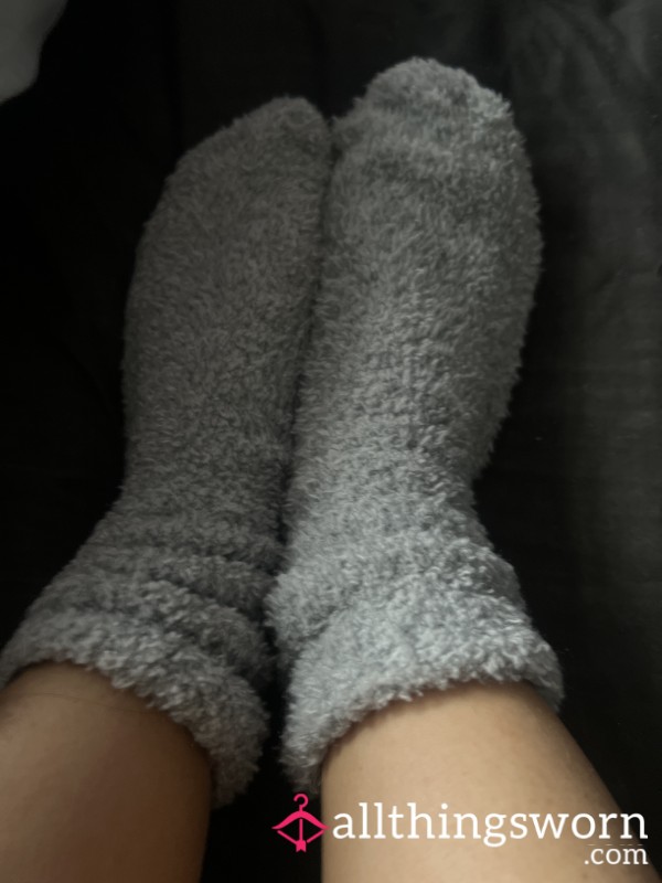 Smelly Fluffy Bed Socks