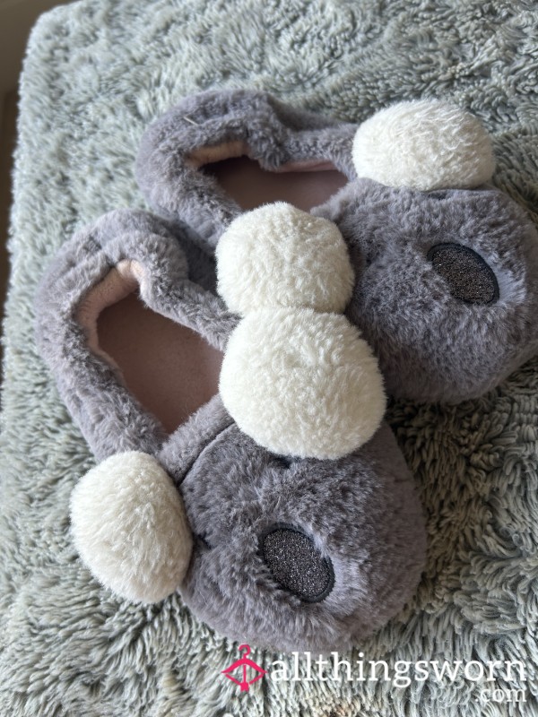 Smelly Fluffy Slippers