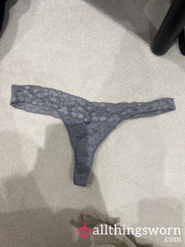 Smelly Grey Thong