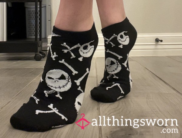 Smelly Jack Skellington Ankle Socks 🖤💀