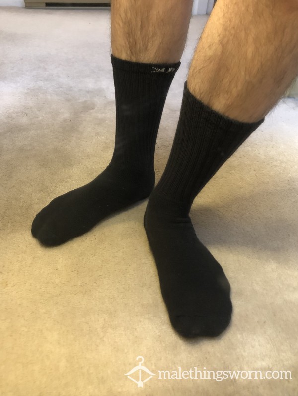 Smelly Kodiak Tube Socks, Black