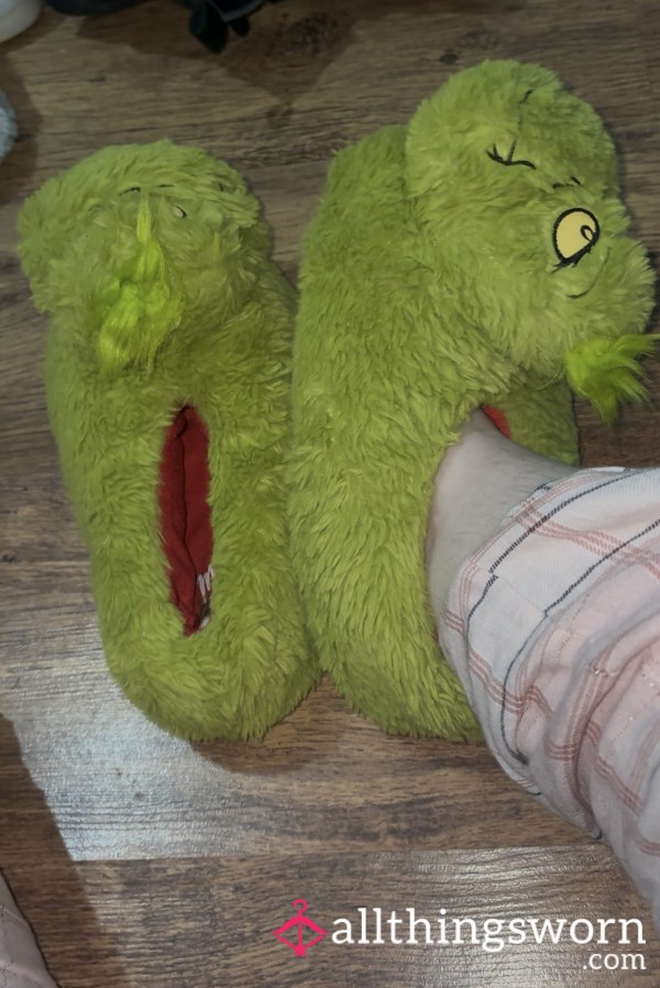 Smelly Novelty Worn Slippers