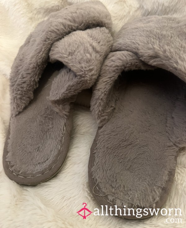 Smelly, Sweaty Worn Slippers