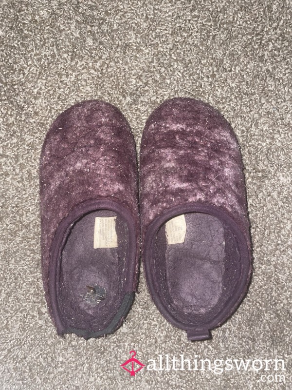 Smelly Well Worn Slippers