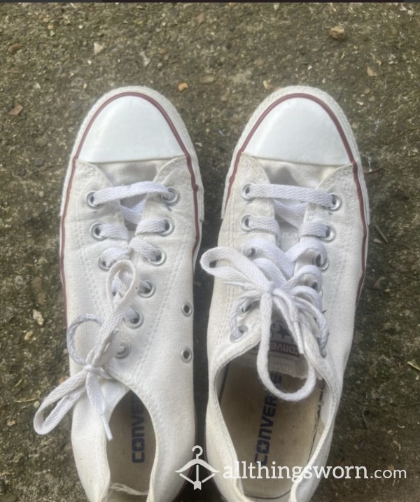 Smelly White Converse