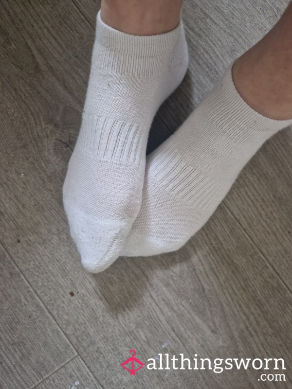 Smelly White Gym Socks