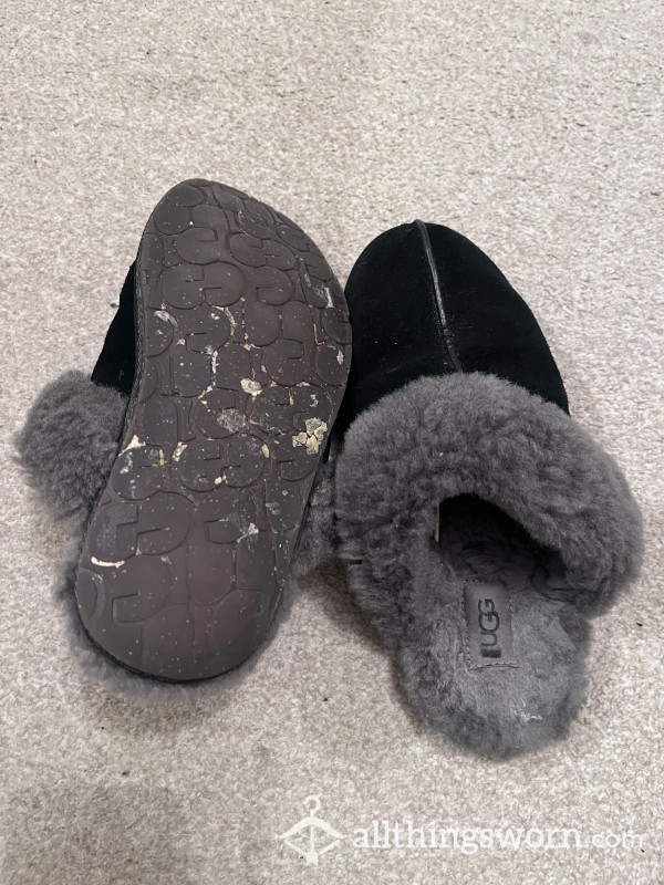 3 Years Worn Ugg Slippers