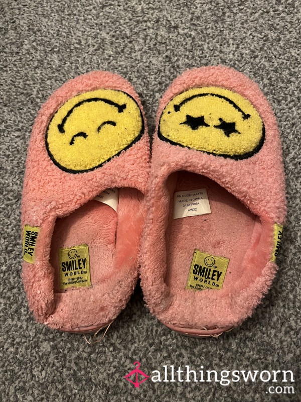 Smiley Slippers - 3 Years Old