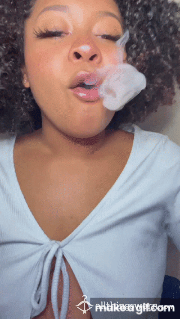 Smoke With A Goddess Of Ganja