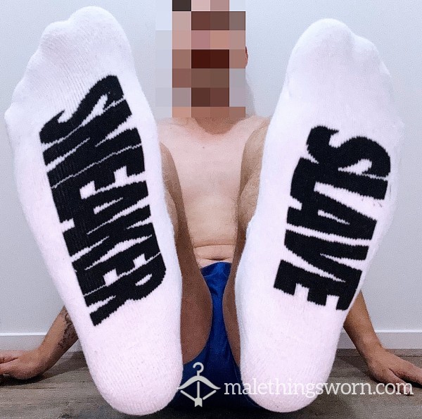 SNEAKER SLAVE SOCKS 👟👟🧦