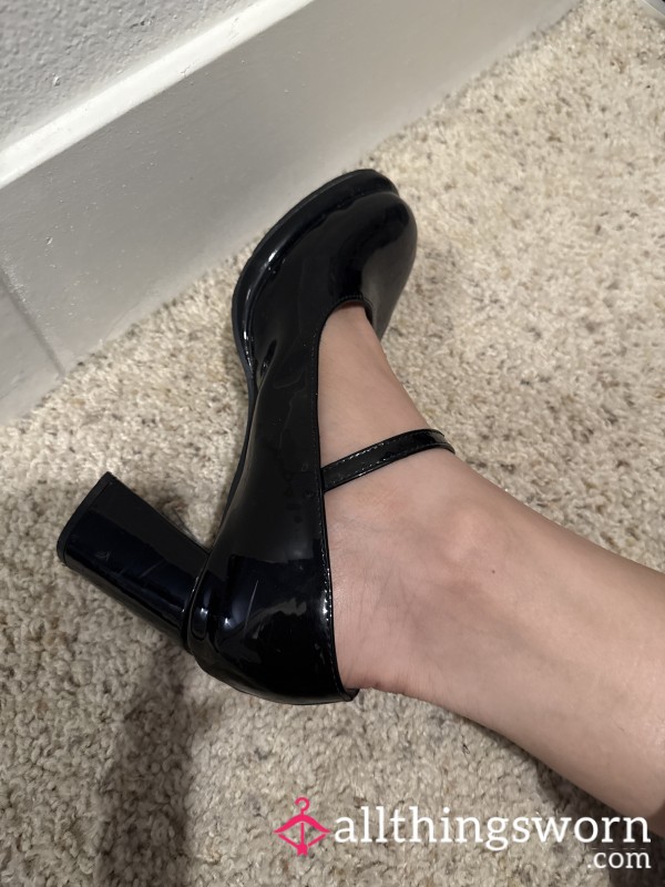 Sniff My Corporate Girlie Office Heels.