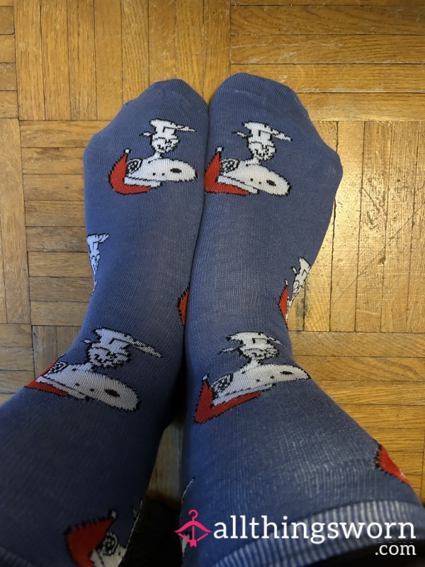 Snoopy Christmas Socks