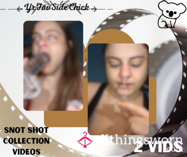 Snot Shot Collection Videos (3)