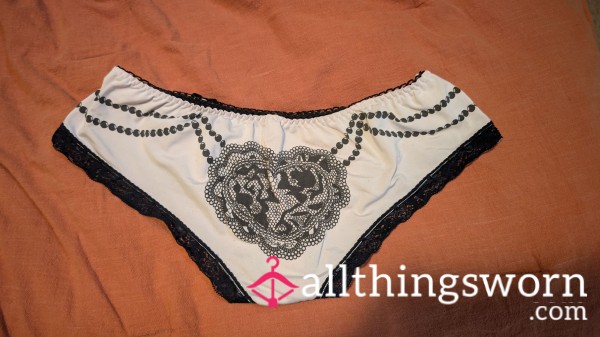 So Old, Heart Design With Lace Soft Panties