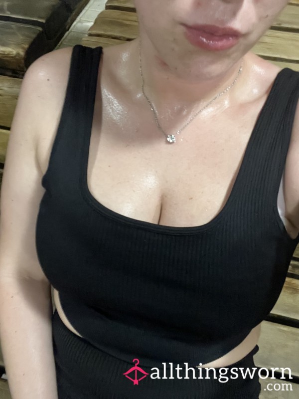 Soaked In Sweat Gym Bra ( Worn A Week)