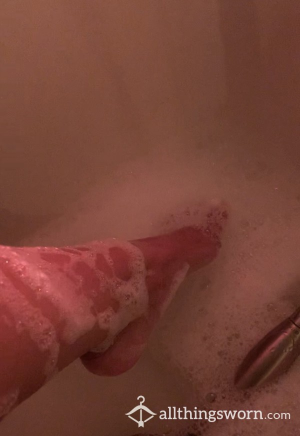 Soaking My Tired Tiny Feet