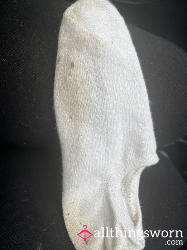 Used White Socks