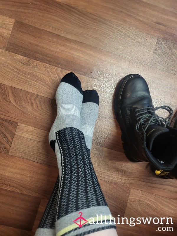 Socks And Work Boots