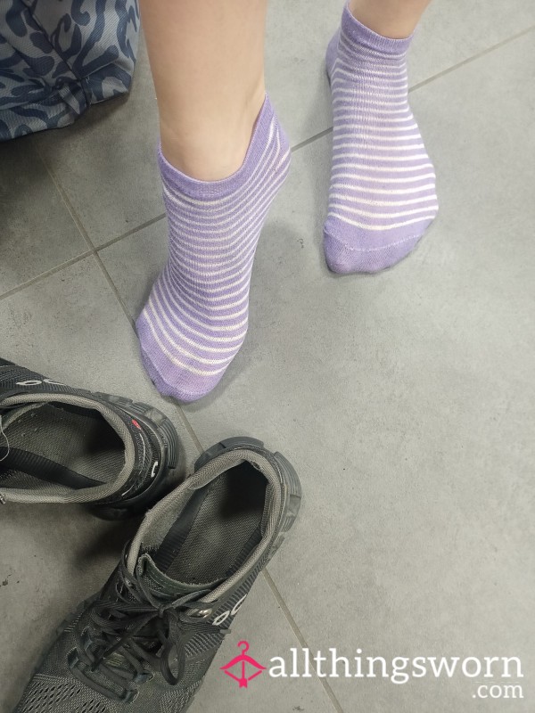 Socks, Cotton, Well Worn In The Gym