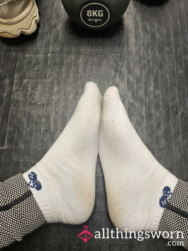 Socks From My Gym And Dog Walking Today