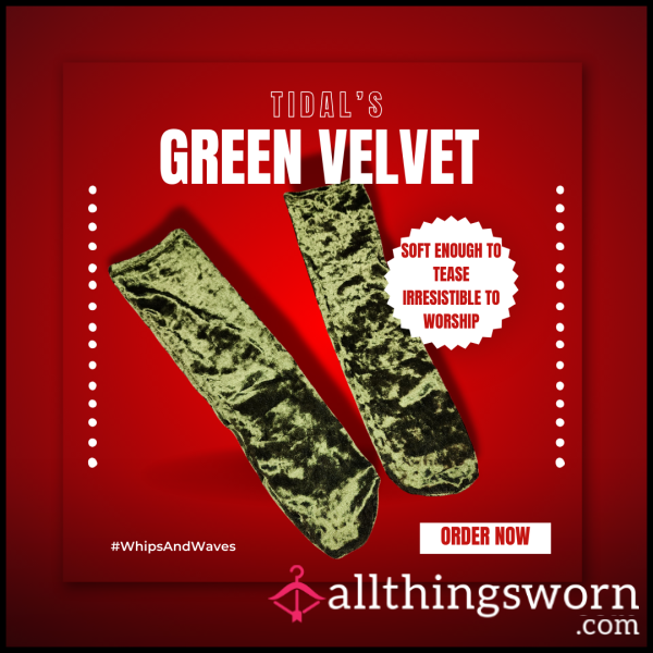 Socks:: Green Velvet