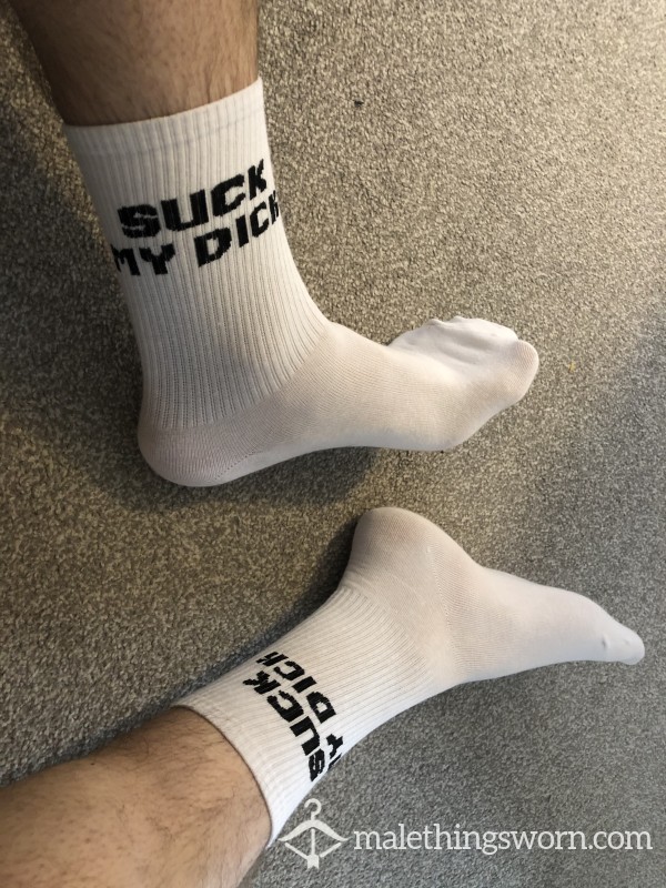 Socks - SUCK MY D*ck