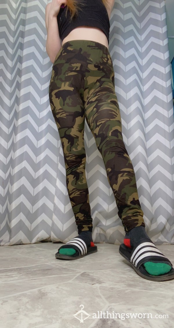 Soft Camo Workout Leggings