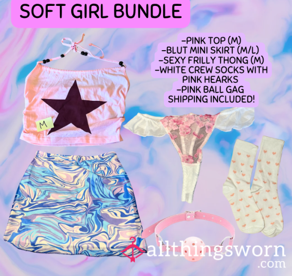 Soft Girl Sissy Bundle🩷💦 Shipping Included!