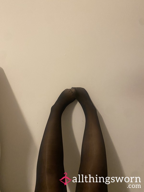 Soft Material Black Tights