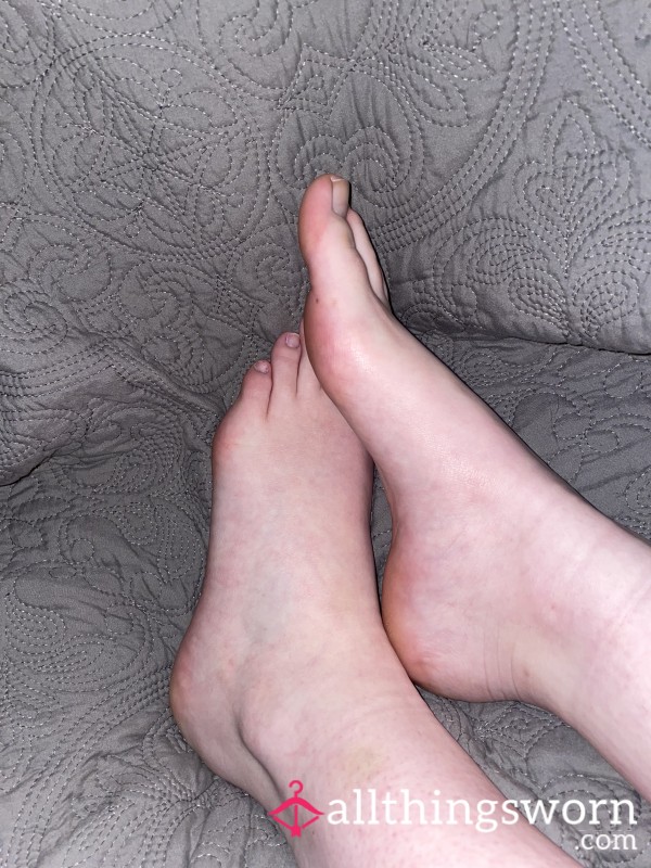 Soft Pink Feet Just For You