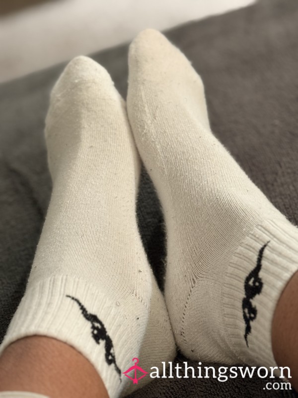 Soft, Well-Worn Ankle Socks – 2 Days Of Wear