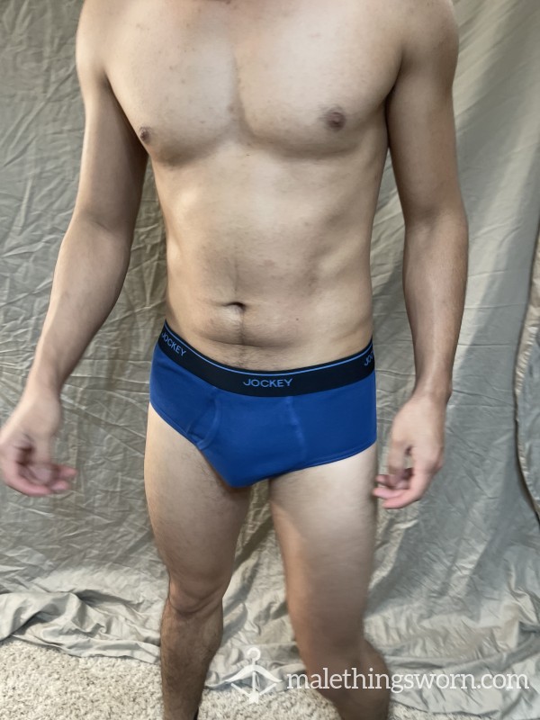 Soldier Worn Blue Jockey Briefs