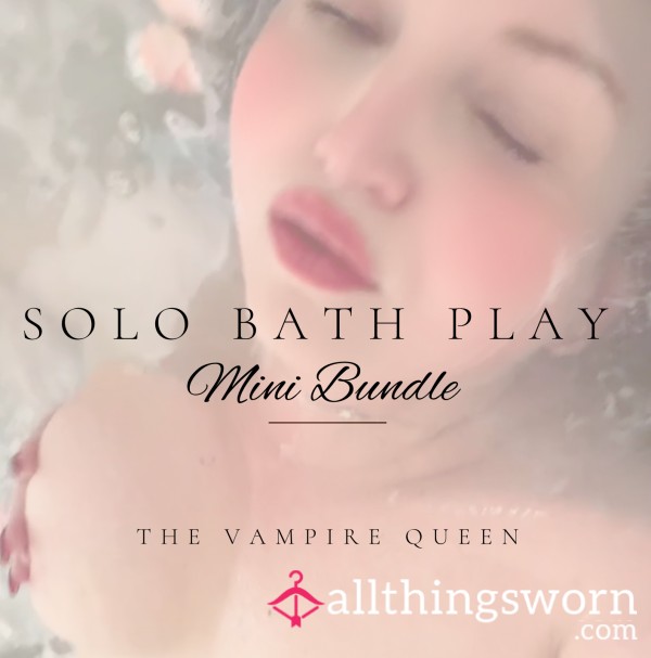 Solo Bath Play {mini Bundle}