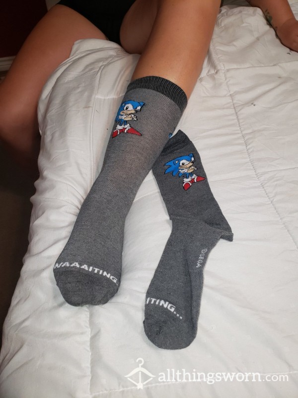 Sonic The Hedgehog Socks