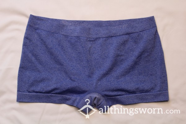 Spandex Boyshorts  (L) Blue