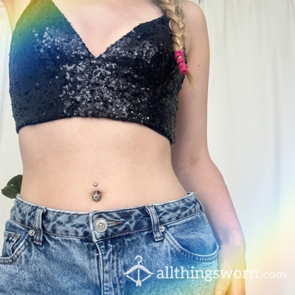 SPARKLY Crop Bra/Top