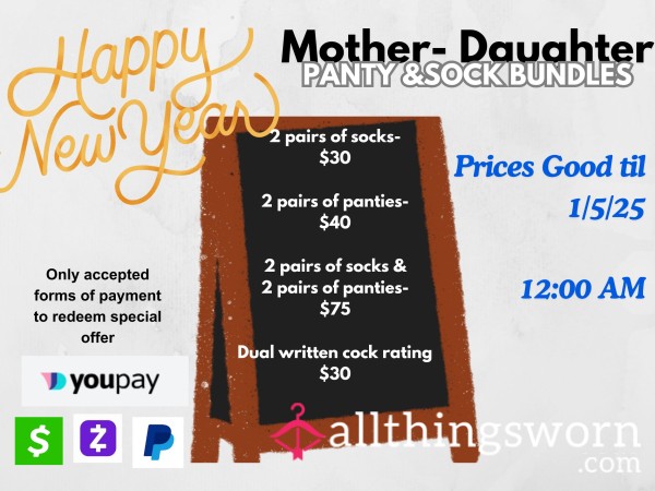 Special New Year Offers On Mother-Daughter Bundles