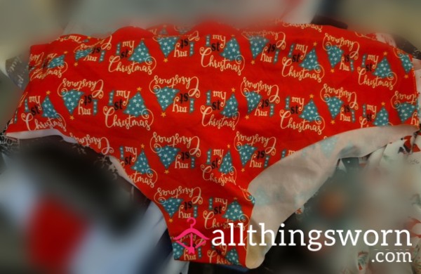 Spend Your 1st Christmas As A Panty B**ch Wearing These Panties 😂😂😂