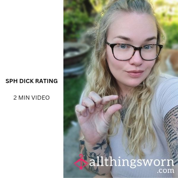 🍆🎬 SPH D*ck Rating (2 Min Video)