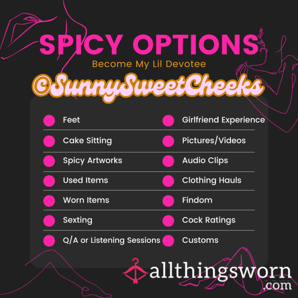 Spicy Menu Options