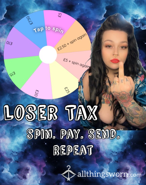 😈 SPIN - LOSER TAX 💰