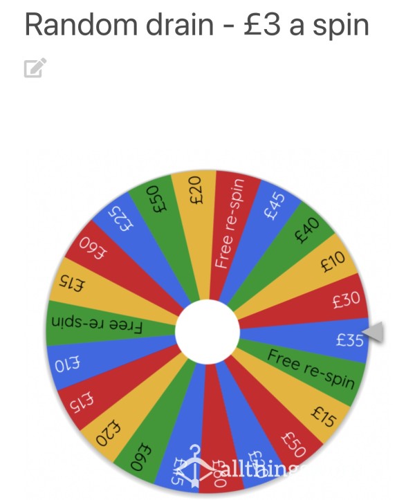 Spin My Wheel