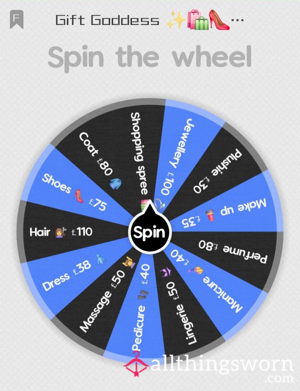 Spin The Gift Wheel