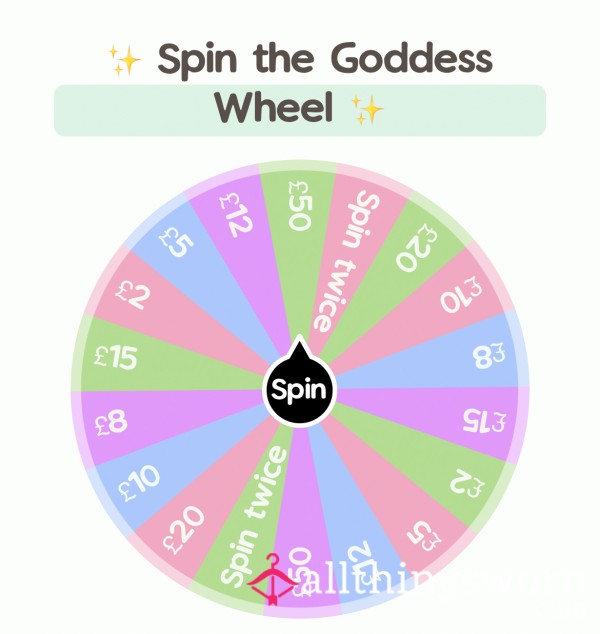 Spin The Goddess Wheel - Small Drain