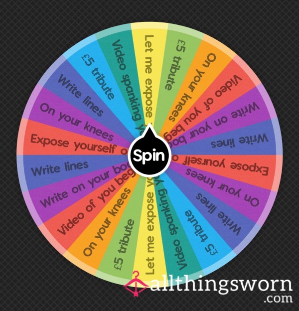 Spin The Humiliation Wheel