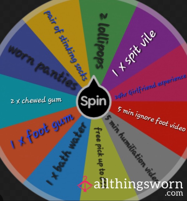 Spin The Naughty Wheel ! 🥳😈