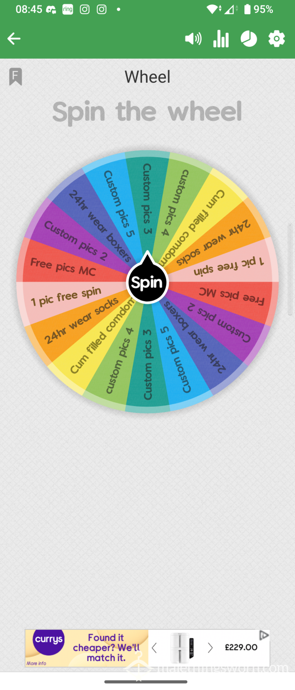 Content Spin The Wheel