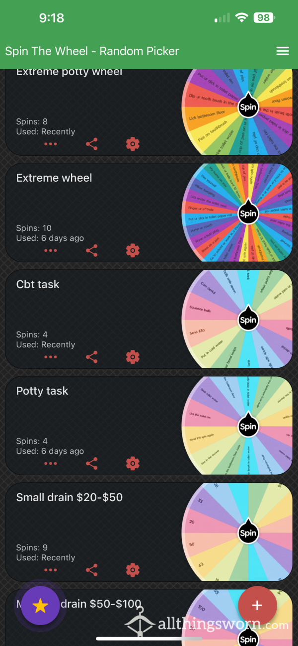 Spin The Wheel