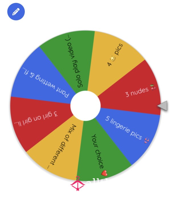 Spin The Wheel (content Edition) 💓